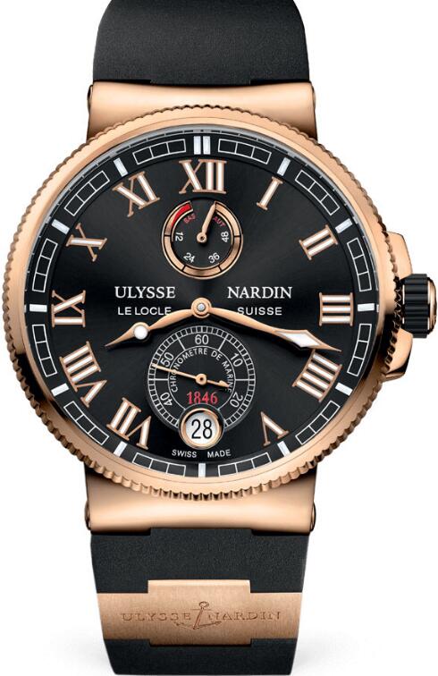 Ulysse Nardin Marine Chronometer Manufacture 43mm 1186-126-3/42 Replica Watch